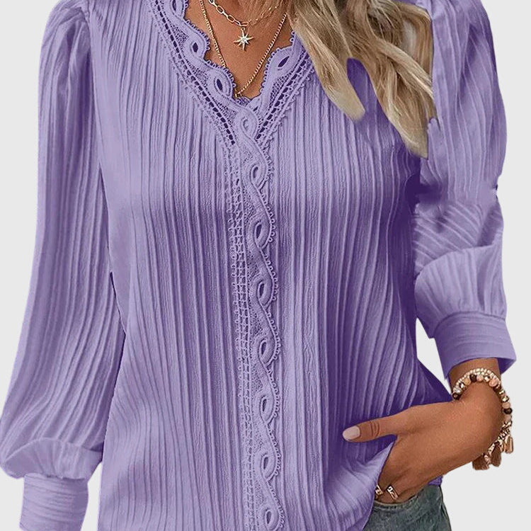 Andrea - Blouse Pullover Élégante