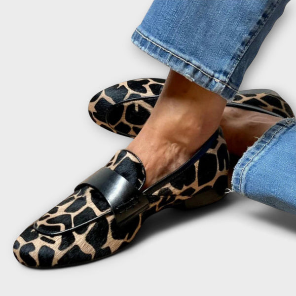 Léonie - Mocassin Léopard