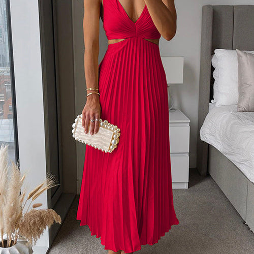 Camille - Robe Midi Sans Manches