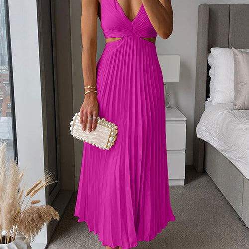Camille - Robe Midi Sans Manches