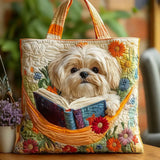 Sac Artisanal — Le Shih Tzu et les Livres