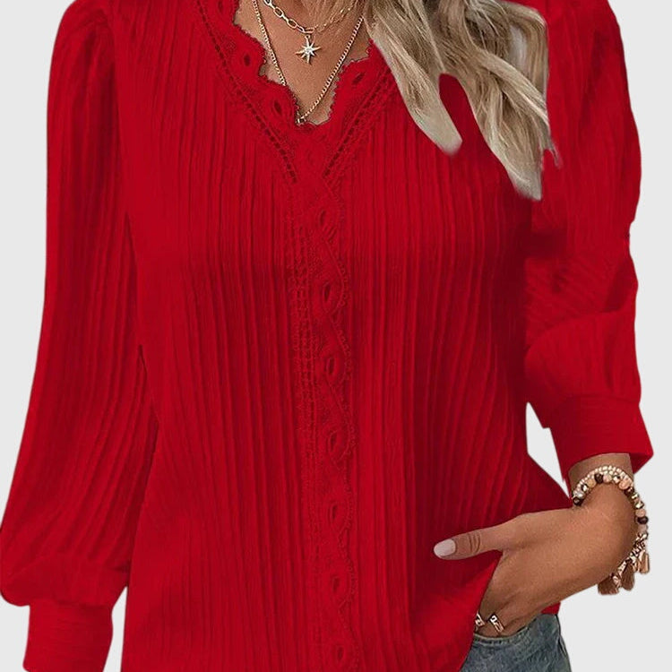 Andrea - Blouse Pullover Élégante