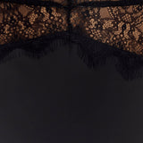Velyne - Robe en dentelle et satin
