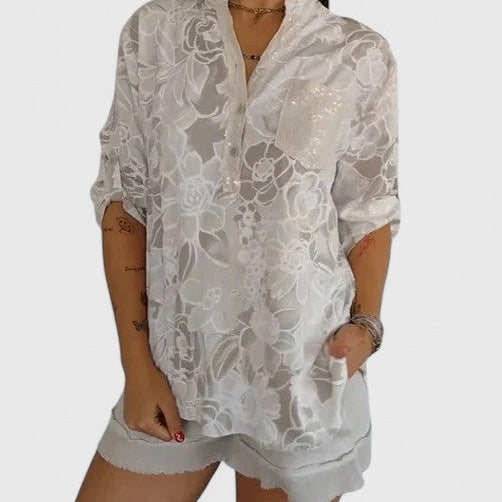 Rhezlynn - Blouse Sophistiquée
