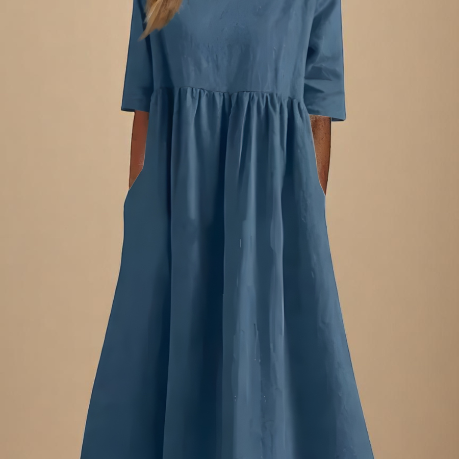 Mina - Robe en Coton Aéré
