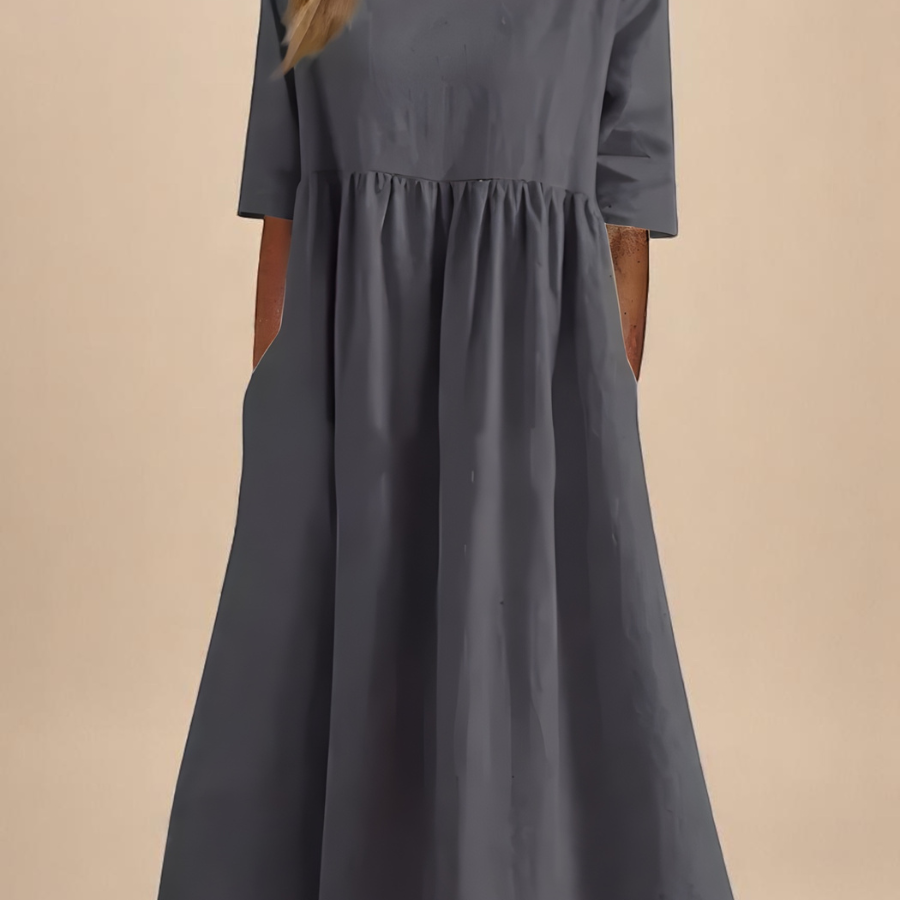 Mina - Robe en Coton Aéré