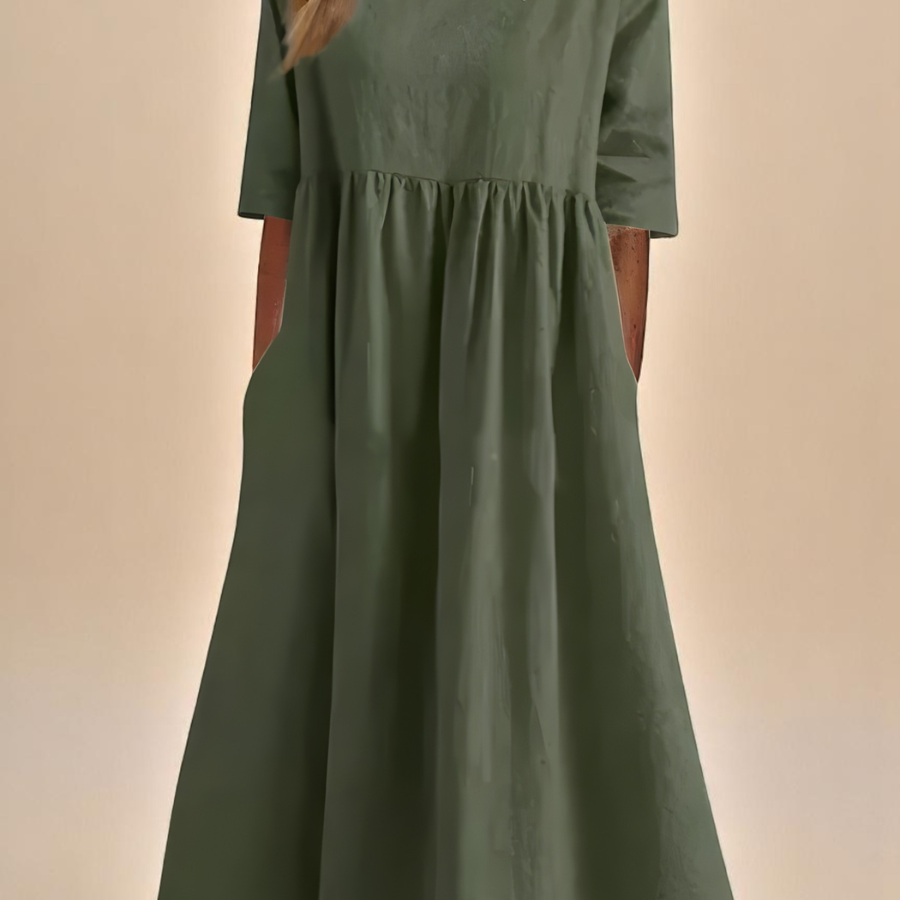 Mina - Robe en Coton Aéré