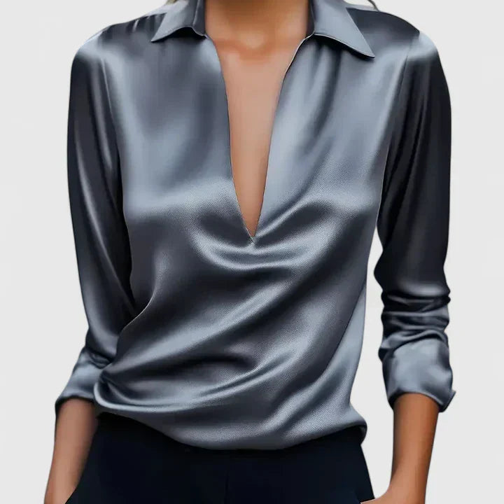 Calvina - Blouse Sophistiquée
