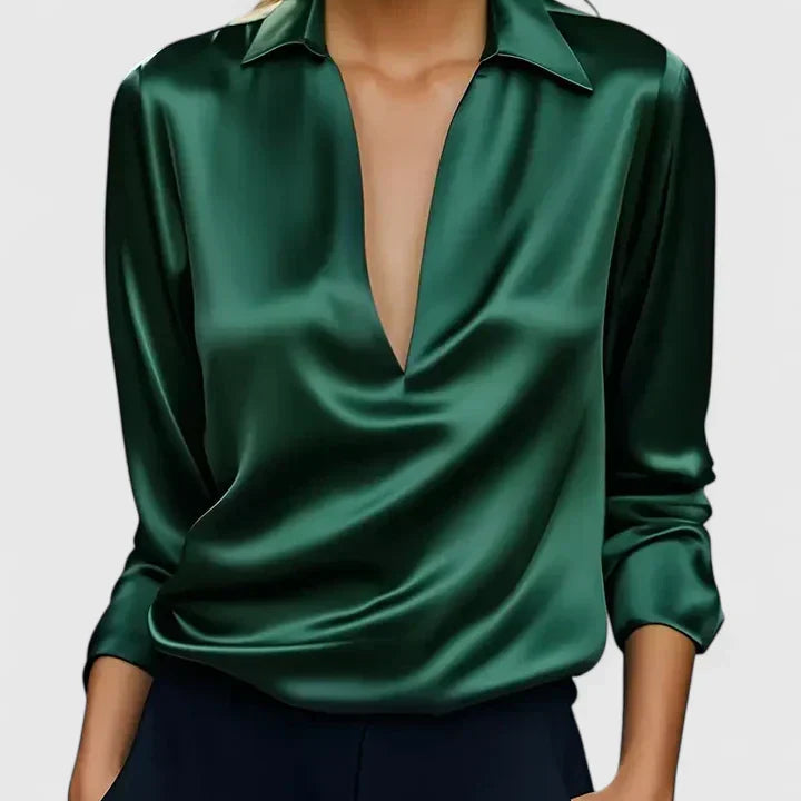 Calvina - Blouse Sophistiquée