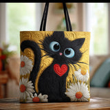 Sac Artisanal — Le Chat Noir et les Sept Chouettes