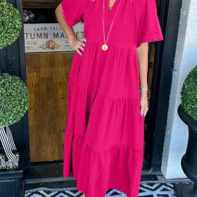 Charlotte - Robe Maxi avec Mouvement