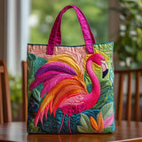 Sac Artisanal — Le Flamant Rose et l'Arc-en-Ciel