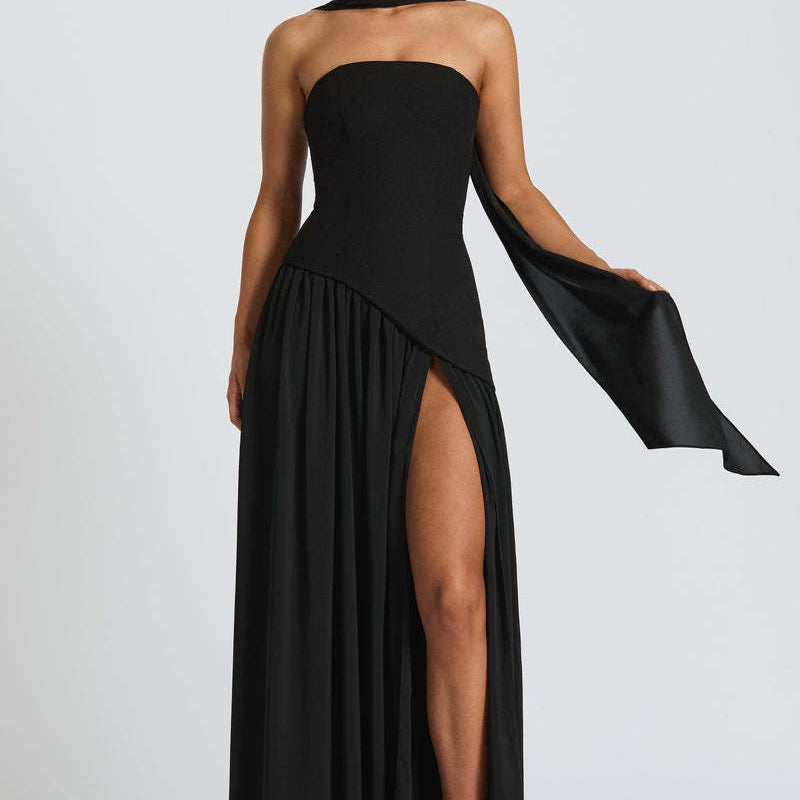 Amélie - Robe Longue Sophistiquée