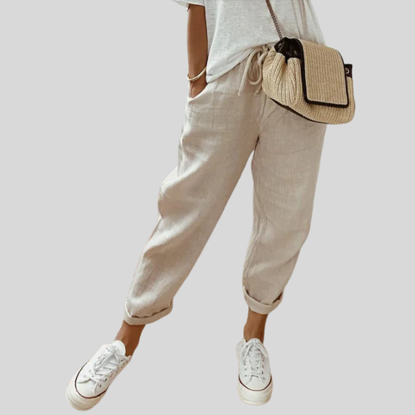 Félicie - Pantalon Fluide Confort Élégant