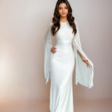 Béatrice - Robe Longue en Satin
