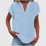 Xavinah - Blouse V-Neck Confortable