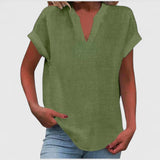Xavinah - Blouse V-Neck Confortable
