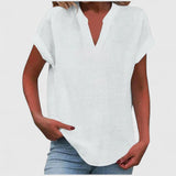 Xavinah - Blouse V-Neck Confortable