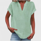 Xavinah - Blouse V-Neck Confortable