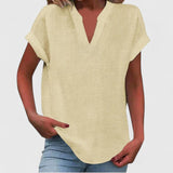 Xavinah - Blouse V-Neck Confortable
