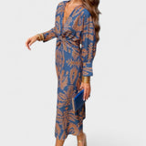 Sabrine - Robe midi sophistication