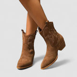 Louise - Bottes western orthopédiques