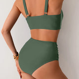Émilie - Maillot de bain été taille haute