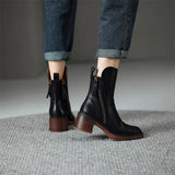 Clarisse - Bottes en cuir