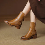Clarisse - Bottes en cuir