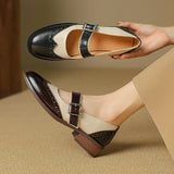 Nathalie - Chaussures Mary Jane raffinées