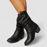 Suzanne - Bottes en cuir orthopédiques