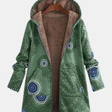 Adèle - Manteau à motif mandala, trois coloris