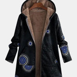 Adèle - Manteau à motif mandala, trois coloris