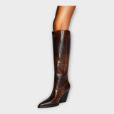 Sidonie - Bottes à motif croco