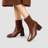 Capucine - Bottines élégantes à talon plat