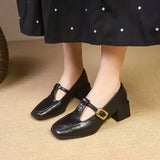 Séverine - Chaussures intemporelles à talon mi-haut