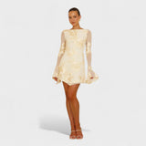 Julie - Robe avec charme floral