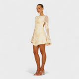 Julie - Robe avec charme floral