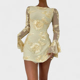 Julie - Robe avec charme floral