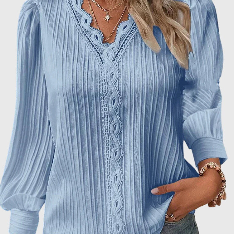 Andrea - Blouse Pullover Élégante