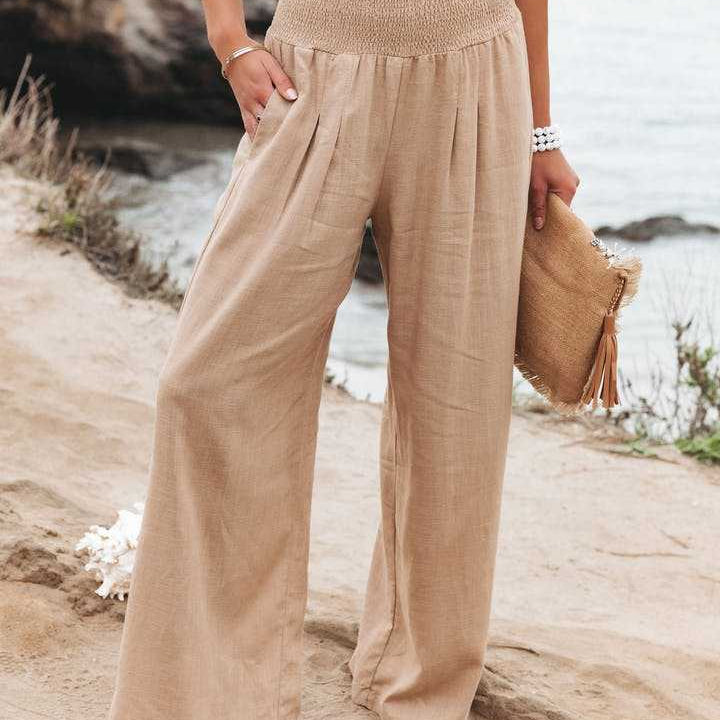 Capucine - Pantalons Large de Plage