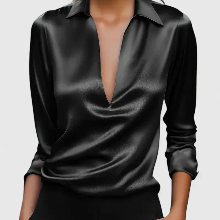 Calvina - Blouse Sophistiquée
