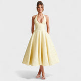 Adeline - Robe midi avec corset