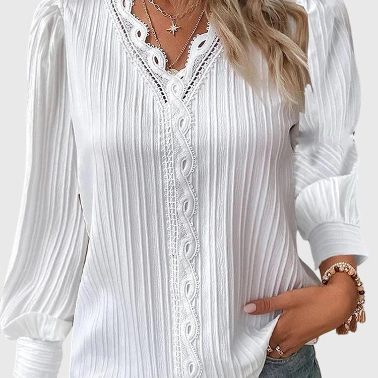 Andrea - Blouse Pullover Élégante