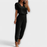 Isabelle - Ensemble élégant débardeur et pantalon
