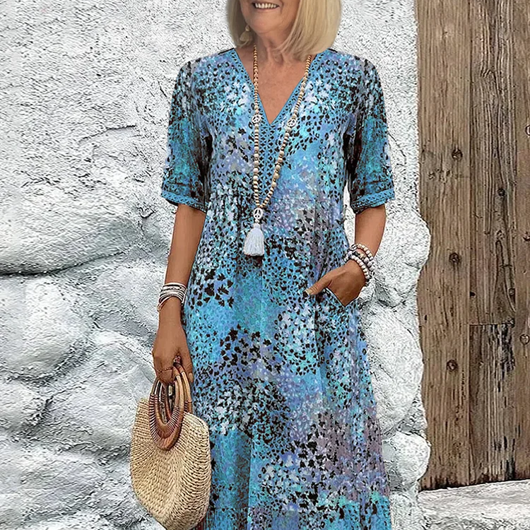 Léa - Robe Femme Midi