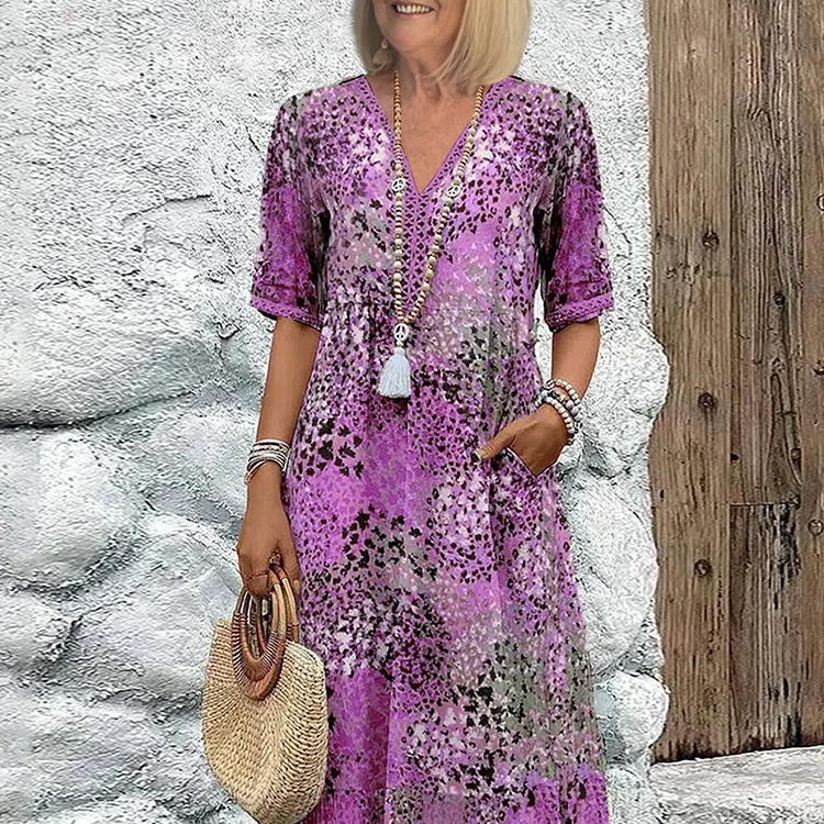 Léa - Robe Femme Midi