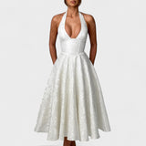 Effie - Robe midi texturée