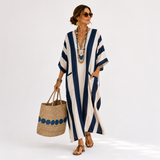 Jasmine - Kaftan Bleu Marine