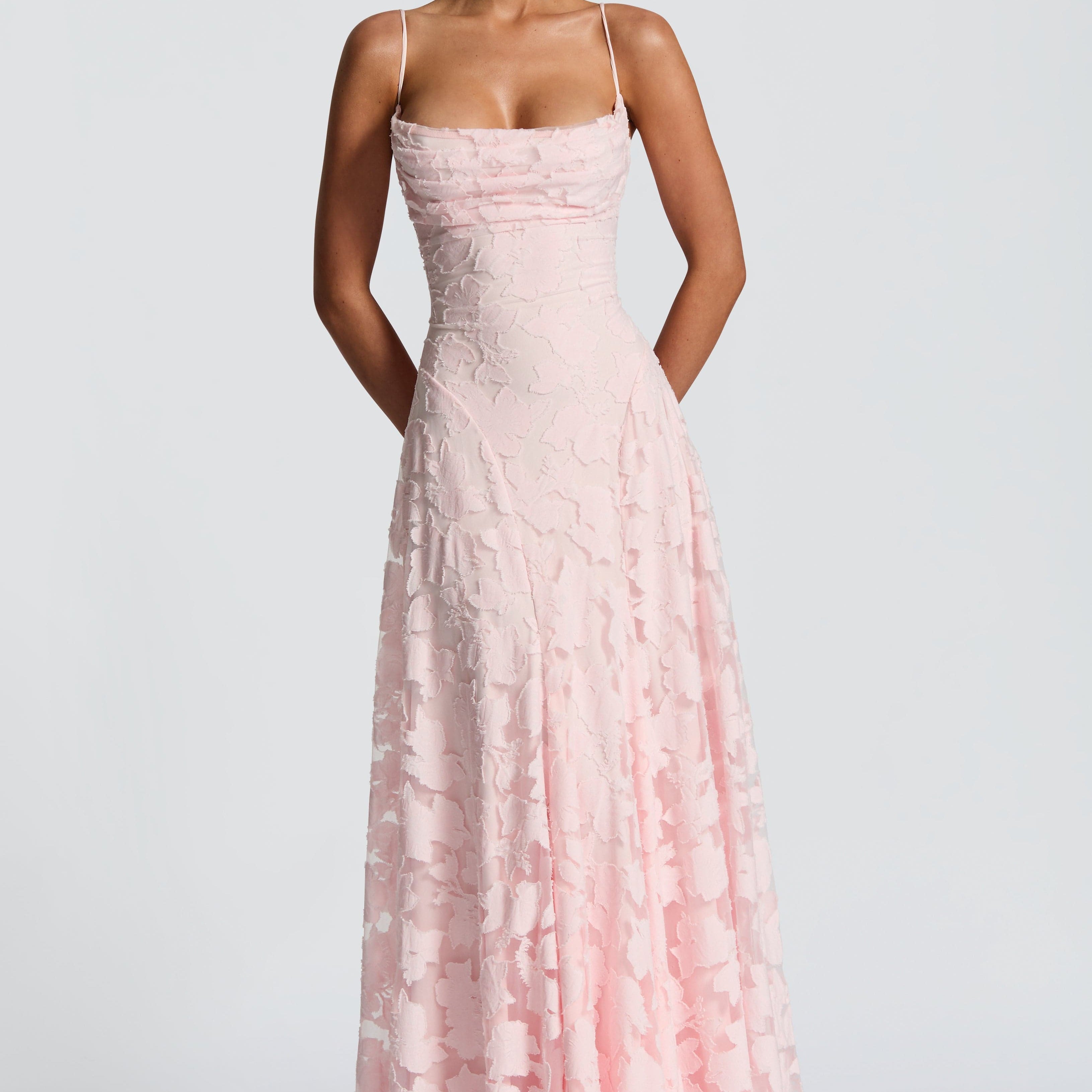 Francine - Robe Longue avec Corsage